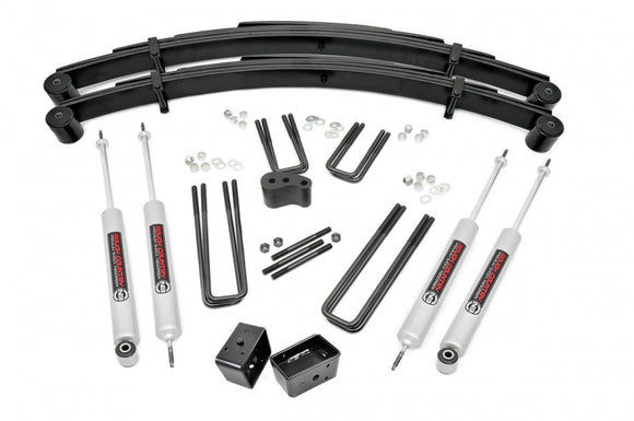 1977-1979 F250 / F350 Lowboy 4in Rough Country Lift Kit 4WD